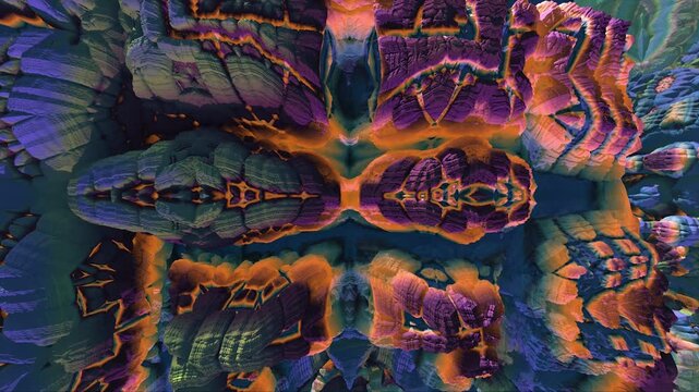 Mandala Wave 13 - Fractal Landscapes H.264 high quality loop	
