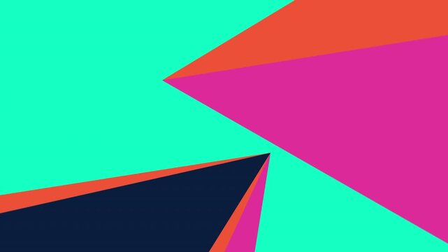 Simple colored shape background.