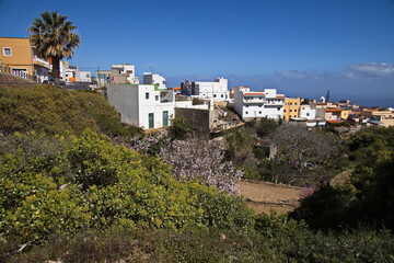 Obraz premium View of Fasnia from the south, Tenerife, Canary, Canary Islands, Spain, Europe 