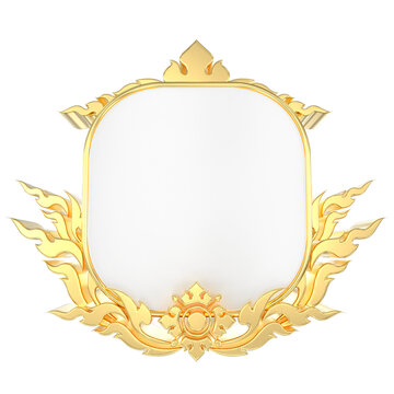 khmer kbach frame 3d render