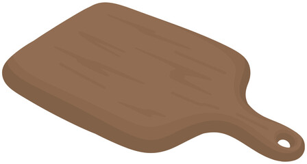 나무 도마 일러스트 © 보라 강