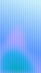 Obraz premium Dreamy sky blue and purple ribbed glass background with soft airy gradient
