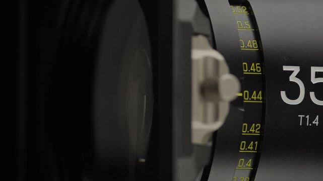 35mm Cine Lens Close Up Detail