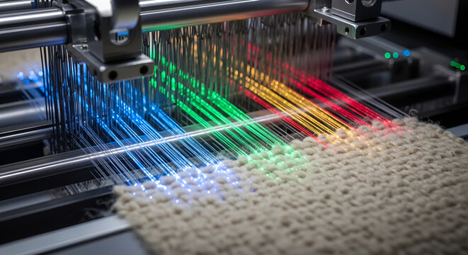 Smart Fabric Fiber Optic Weave