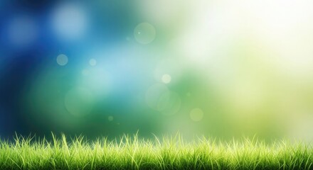Fototapeta premium Celebrate world environment day with a green and serene natural landscape