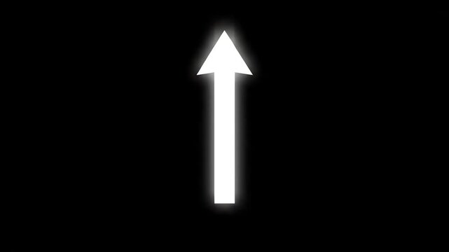 Dynamic swipe up animation for social media 4k video
