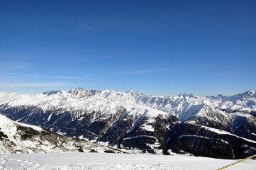 Naklejka premium Eggishorn in der Schweiz