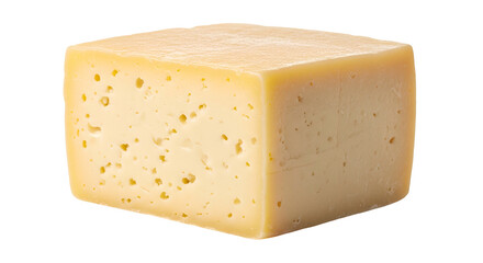 Block of cheese dairy product.