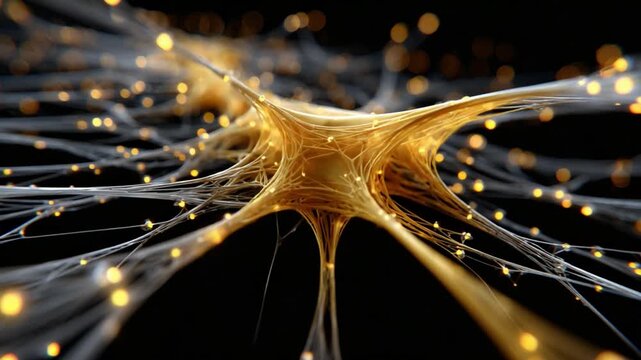 Intricate Neural Network: Capturing the intricate beauty of the nervous system, this image unveils the interconnectedness of neural networks.