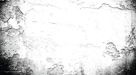 Obraz premium Black and white grunge texture with a distressed effect on a dark background