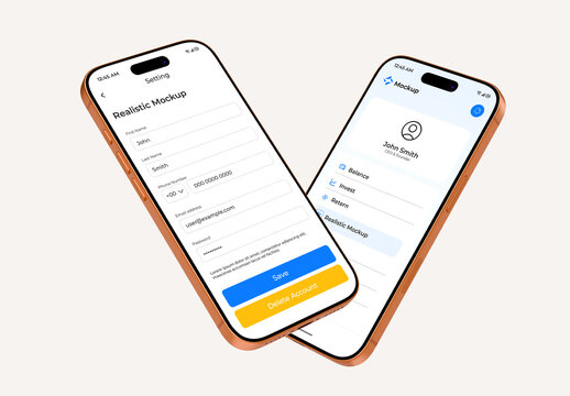 Smartphone Mockup