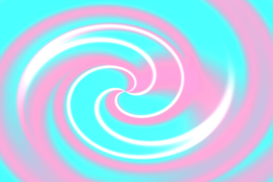 Vibrant Pink and Blue Swirl Abstract Pattern