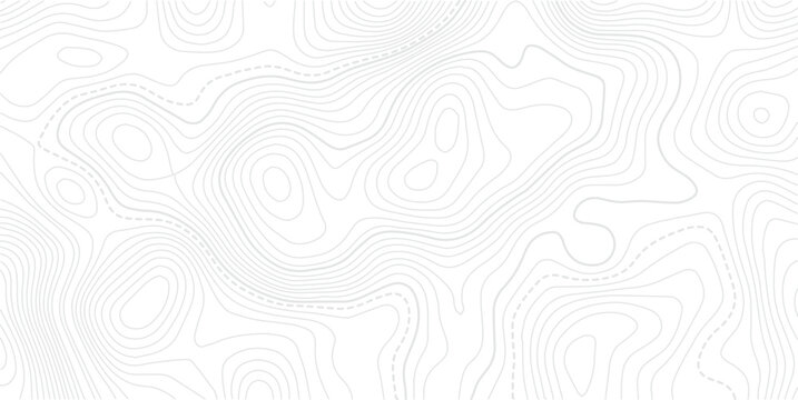 abstract diagram discovery topographic map banner texture background.Geographic line map with elevation assignments. Contour background geographic grid. Vector illustration.
