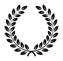 Obraz premium Laurel Wreath Vector Illustration