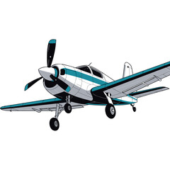 Vintage red biplane isolated on white background flying in the sky. © kjyong