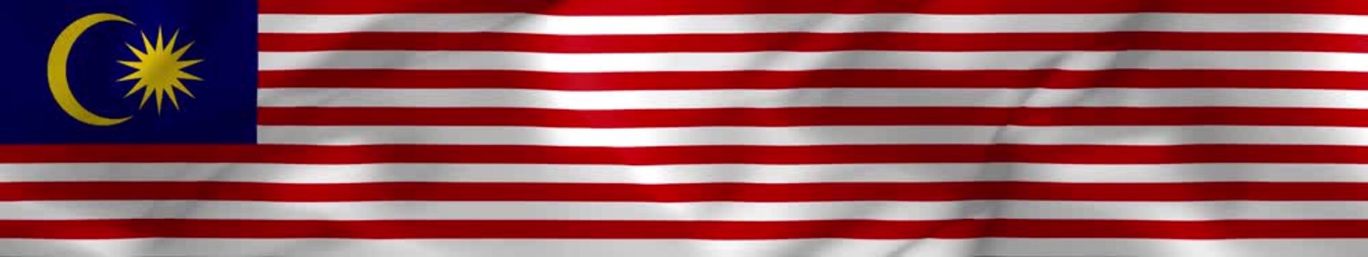  Malaysian Flag - Jalur Gemilang | Smooth Looped Animation