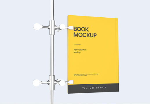 Editable Softcover Book Mockup PSD
