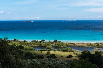 Fototapeta premium CORSE - GOLFE DE PORTO VECCHIO - Tamariccio