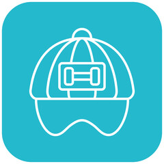 Obraz premium Gym cap Icon