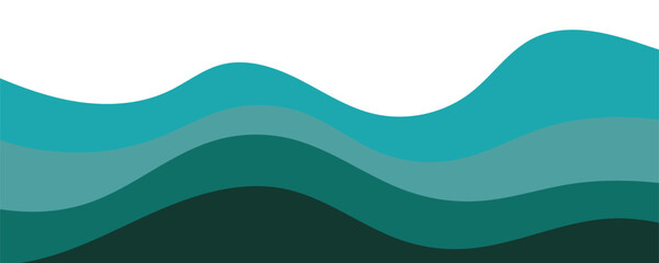 Fototapeta premium abstract sea wave background