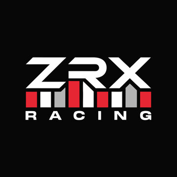 ZRX Racing Logo on Black Background