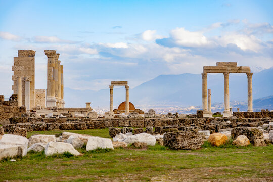 Ancient ruins of Laodicea in Turkey