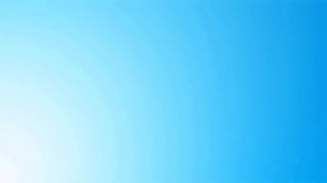 Blue sky gradient with light effect