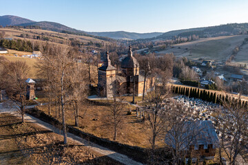 Złockie - Cerkiew pw. św. Dymitra w Złockiem  © Maciej G. Szling