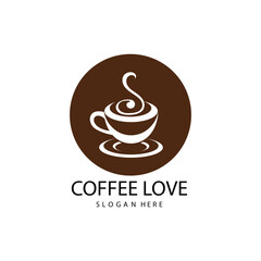 coffee logo icon vector image