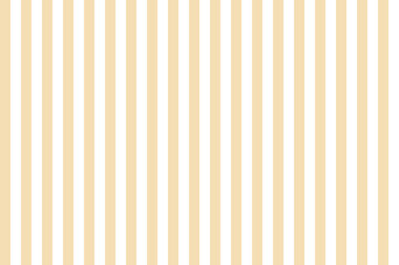 Fototapeta premium Wheat color and white color background with lines. traditional vertical striped background texture.