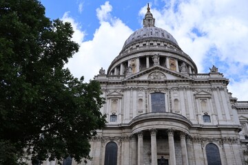 St. Paul's Cathedral, an iconic Anglican cathedral located in London, England