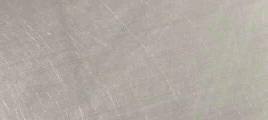 Scratches on stainless steel surface