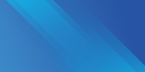 Fototapeta premium Modern Blue Abstract Geometric Background with Diagonal Layered Shapes. vector illustration