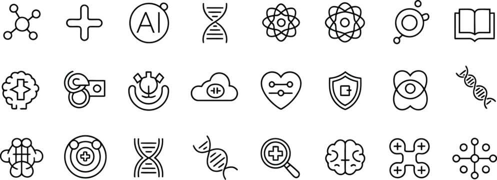 Collection of various mathematical and scientific symbols