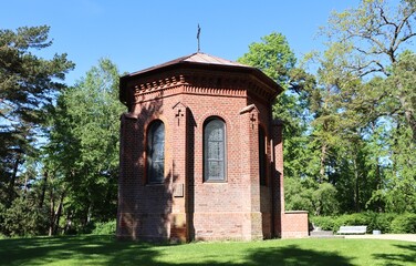 Obraz premium Chapel on Birutė Hill, Palanga, Lithuania