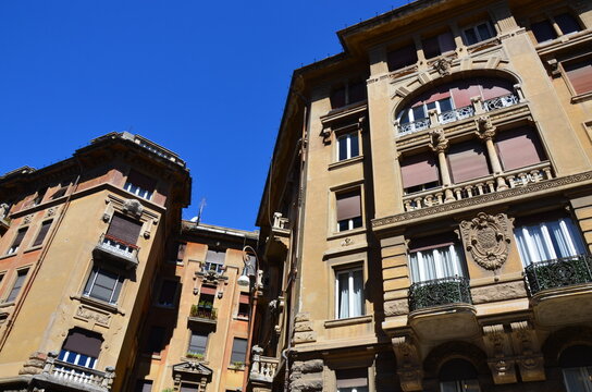 Rome, Lazio 09.03.2020: Coppede District, Rome, Italy, 
