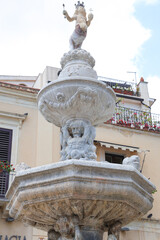Obraz premium fountain in the park
