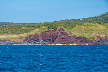 Naklejka premium Izu island view