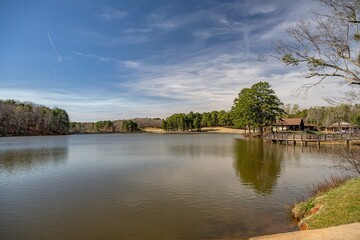 Fototapeta premium Lake Toccoa, Georgia