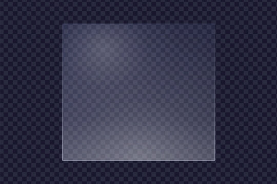 design realistic glass frame overlay light soft corner glow reflection glare transparent screen glassmorphism