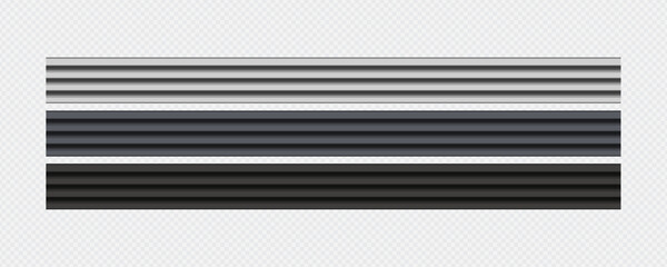 Classic Decorative Wall and Ceiling Molding Set – Elegant Crown Molding, Baseboard, and Architectural Trim Vector Collection © gzba