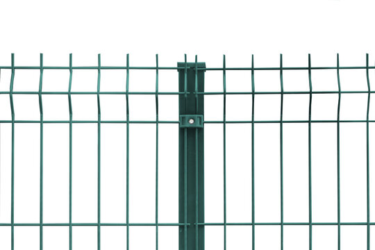 Green Rigid Industrial Fence Panels &ndash; Wire Grating & PVC Metal, transparent PNG 