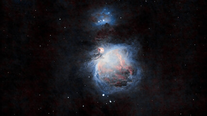 M 42 nebula in the constellation Orion photographed with a smart telescope © fotonaturali