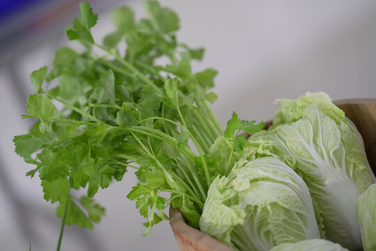 Different fruits and vegetables