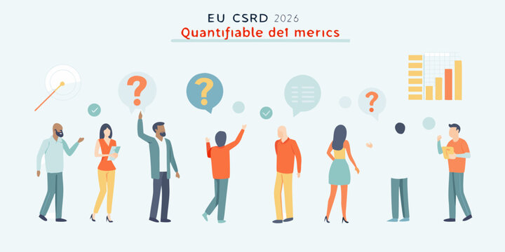 People questioning quantifiable metrics related to eu csrd 2026 reporting