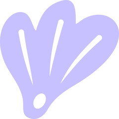 Obraz premium Sea Shell Doodle Element