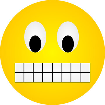 vector illustration of a smiley face