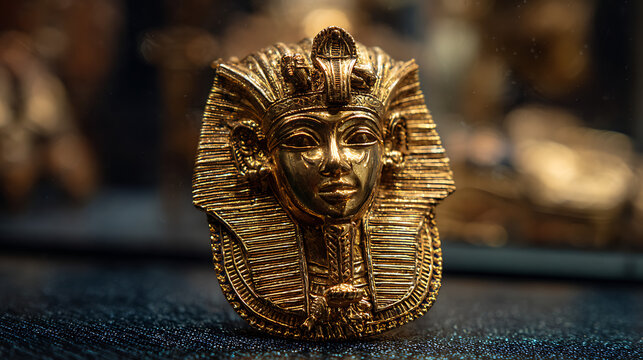 Egyptian Gold Pharaoh Mask
