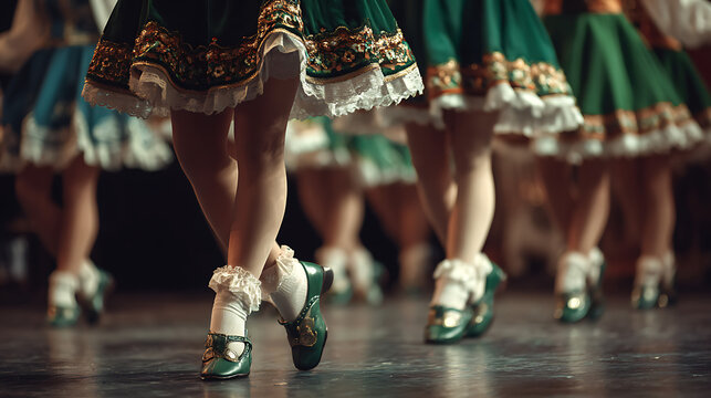 Irish Dance Step Performance