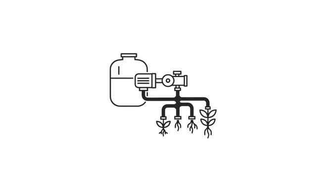 Automatic Plant Watering System Device.